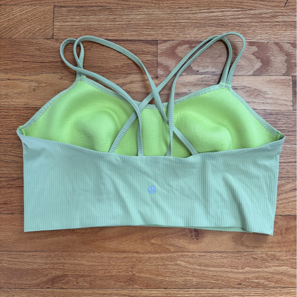 Lululemon Like A Cloud Longline Bra Light Support Women’s 8 - Picture 2 of 5